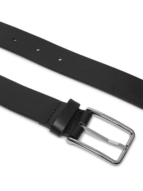 WARMTH  Cintura in pelle ck black - Cinture