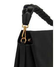 COCCINELLE BOHEME GRANA DOUBLE Borsa in pelle martellata con tracolla noir/cuir - Borse Donna - 4