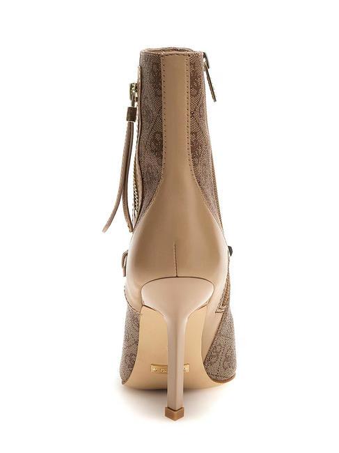 AYLO3 Stivaletti tronchetti alti Beige/Brown - Scarpe Donna