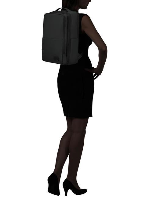 WANDER LAST Zaino donna espandibile, porta pc 15.6" NERO - Zaini da lavoro porta PC