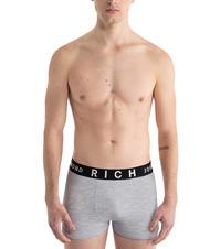 JOHN RICHMOND LONDON TRIPACK Set 3 trunks boxer bk/grey/wh - Slip Uomo - 3