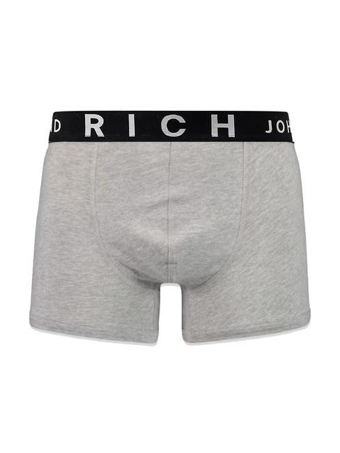LONDON TRIPACK Set 3 trunks boxer bk/grey/wh - Slip Uomo