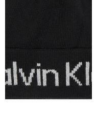 CALVIN KLEIN LOGO REVERSO TONAL Berretto con risvolto ckblack - Cappelli - 3