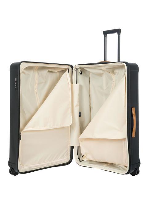 CAPRI Trolley extra grande con porta USB Nero - Trolley Rigidi