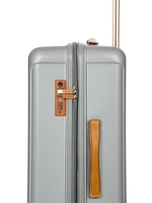 CAPRI Bagaglio a mano con porta USB SILVER - Bagagli a mano