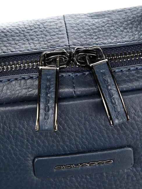 MODUS RESTYLING Cartella in pelle porta pc 14" blu - Cartelle Lavoro