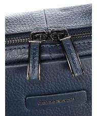 PIQUADRO MODUS RESTYLING Cartella in pelle porta pc 14" blu - Cartelle Lavoro - 3