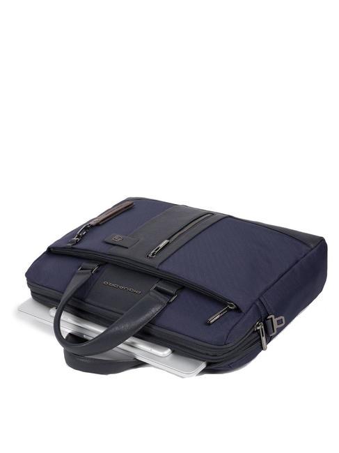 MODUS RESTYLING Cartella in pelle porta pc 14" blu - Cartelle Lavoro