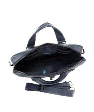PIQUADRO MODUS RESTYLING Cartella in pelle porta pc 14" blu - Cartelle Lavoro - 5