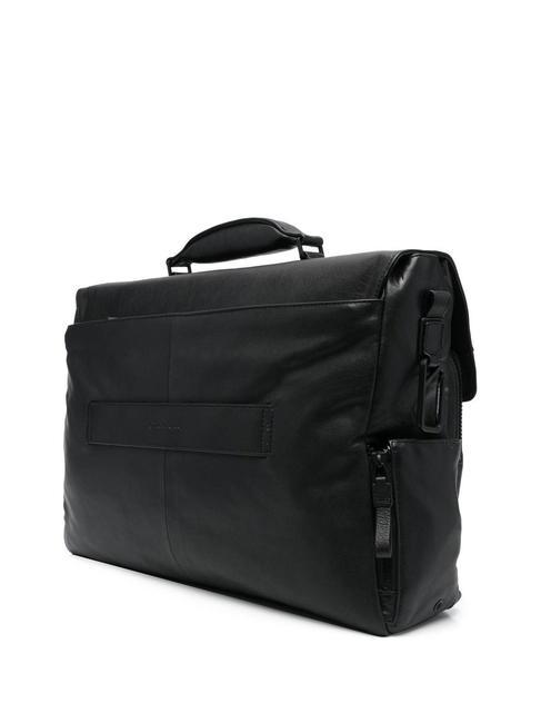 HARPER Cartella porta PC 15,6", in pelle Nero - Cartelle Lavoro