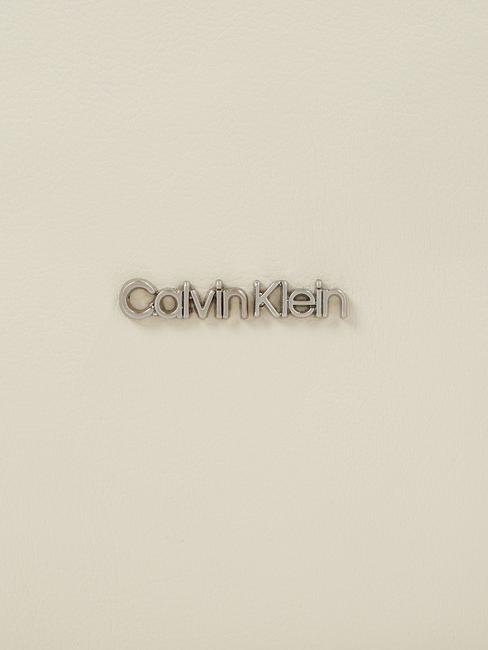 ELEVATED SOFT Borsa sacca grande a spalla dark ecru - Borse Donna