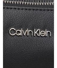 CALVIN KLEIN CK MUST EW DOUBLE Mini bag a tracolla ckblack - Borse Donna - 6
