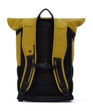 PIQUADRO INIA Zaino RollTop porta PC 15,6" con luce LED giallo - Zaini da lavoro porta PC - 3