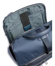 PIQUADRO GIO  Zaino RollTop porta PC 14" blu - Zaini da lavoro porta PC - 4