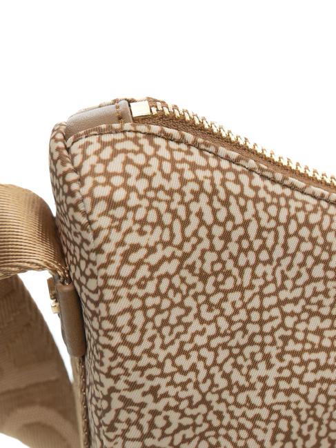 HOBO LUNA MINI ECO LINE Borsa sacca a tracolla beige brown - Borse Donna