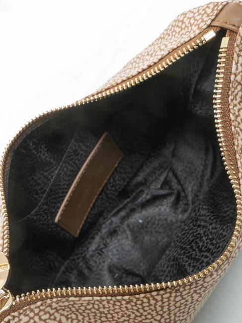 HOBO LUNA MINI ECO LINE Borsa sacca a tracolla beige brown - Borse Donna