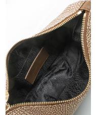 BORBONESE HOBO LUNA MINI ECO LINE Borsa sacca a tracolla beige brown - Borse Donna - 5