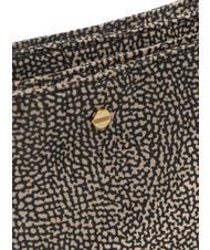 BORBONESE L'ECOLE NYLON Borsa tracolla tre scomparti OP/NATURALE/NERO - Borse Donna - 3