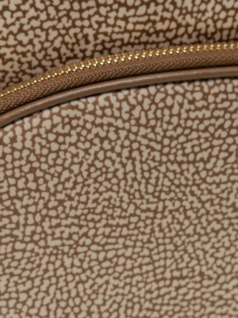 MEDIUM ECO LINE Zaino rotondo con tasca beige brown - Borse Donna