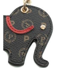 POLLINI HERITAGE Portachiavi elefantino nero lacca - Portachiavi - 3