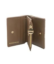 BORBONESE CLASSICA Portafoglio portamonete piccolo  beige brown - Portafogli Donna - 2