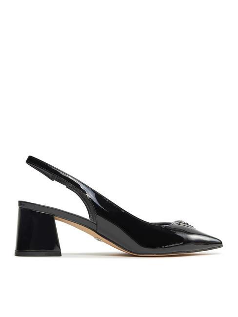 ZANDA D&eacute;collet&eacute; slingback vernice NERO - Scarpe Donna