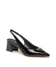 GUESS ZANDA D&eacute;collet&eacute; slingback vernice NERO - Scarpe Donna - 3