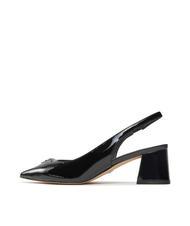 GUESS ZANDA D&eacute;collet&eacute; slingback vernice NERO - Scarpe Donna - 4