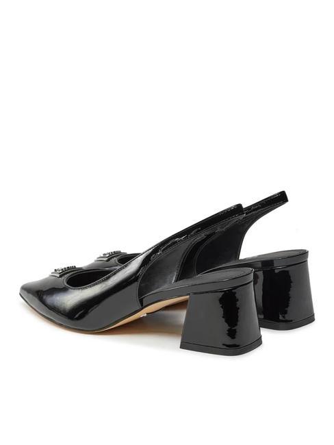 ZANDA D&eacute;collet&eacute; slingback vernice NERO - Scarpe Donna