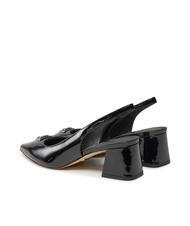 GUESS ZANDA D&eacute;collet&eacute; slingback vernice NERO - Scarpe Donna - 6