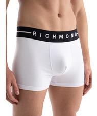 JOHN RICHMOND FLORENCE TRIPACK Set 3 trunks boxer white - Slip Uomo - 5