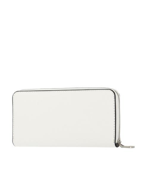 LETTERING LOGO Portafoglio grande zip around ivory - Portafogli Donna
