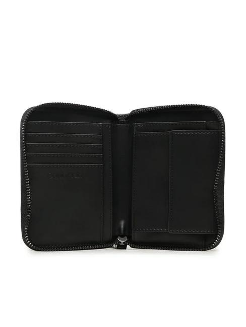 RE-LOCK QUILT Portafoglio medio zip around ckblack - Portafogli Donna