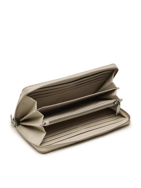 CK MUST Portafoglio Zip Around stoney beige - Portafogli Donna