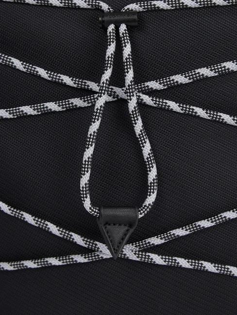 CK MUST T HIKE MONO Zaino roll top con porta pc 13" seasonal mono black - Zaini da lavoro porta PC