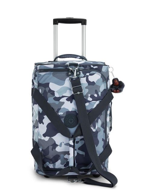 TEAGAN S Trolley borsone bagaglio a mano cool camo grey - Bagagli a mano