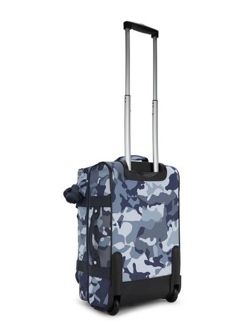 TEAGAN S Trolley borsone bagaglio a mano cool camo grey - Bagagli a mano