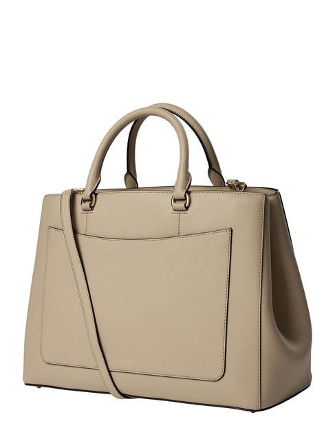 HANNA Borsa a mano grande in pelle light beige - Borse Donna