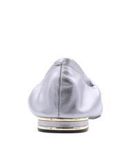 GUESS MICKLE Ballerine in pelle pewter - Scarpe Donna - 4