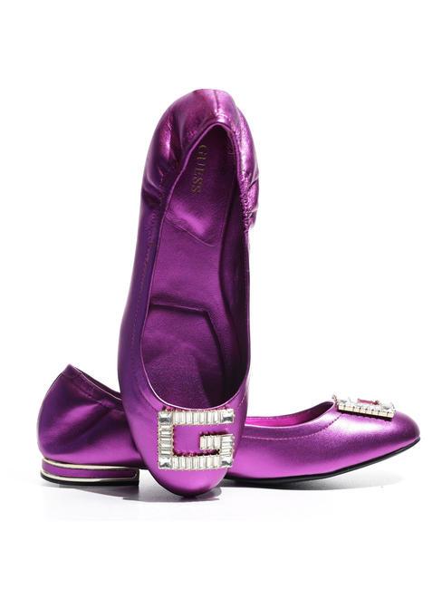 MICKLE Ballerine in pelle fuxia - Scarpe Donna