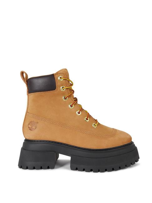 SKY 6 INCH Stivaletti alti in pelle wheat - Scarpe Donna