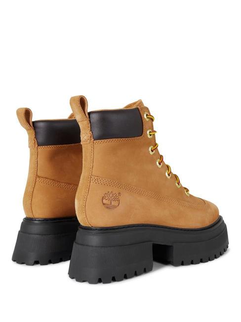 SKY 6 INCH Stivaletti alti in pelle wheat - Scarpe Donna