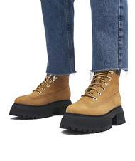 TIMBERLAND SKY 6 INCH Stivaletti alti in pelle wheat - Scarpe Donna - 5