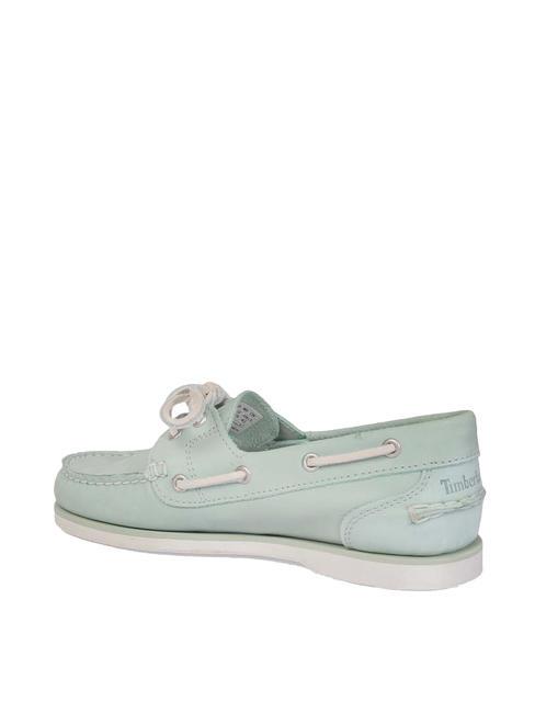 CLASSIC BOAT  Scarpe da Barca in pelle flow petrol - Scarpe Donna