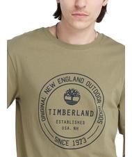 TIMBERLAND SS BRAND CARRIER T-shirt in cotone - T-shirt Uomo
