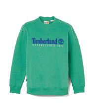 TIMBERLAND ESTABILISHED 1973 Felpa girocollo celtic green wb - Felpe Uomo - 4