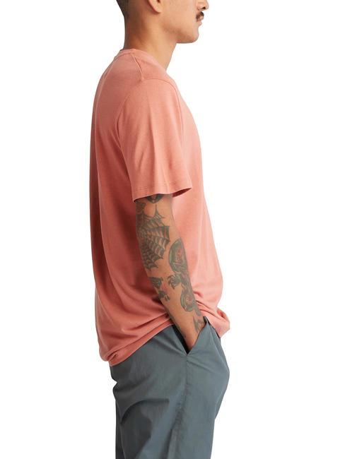 SS REFIBRA T-shirt in cotone light mahogany - T-shirt Uomo