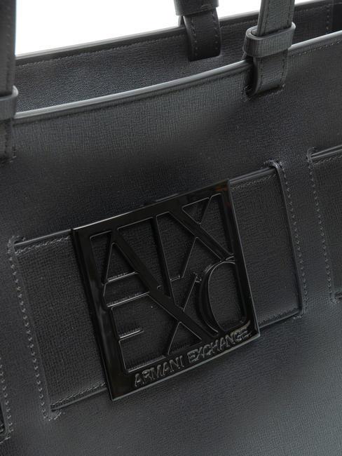 A|X BUCKLE Borsa shopper a spalla Nero - Borse Donna