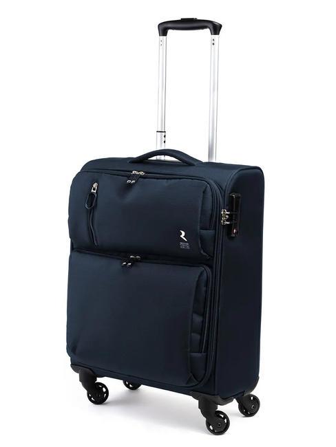 ECO-MOOD Set 3 trolley: cabin + medio e grande espandibili blu notte - Set Trolley