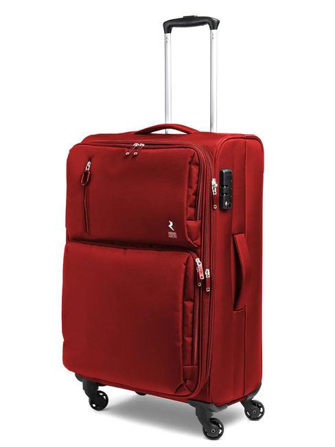 ECO-MOOD Set 3 trolley: cabin + medio e grande espandibili rosso - Set Trolley